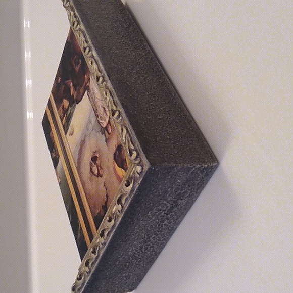 PORTAL *Signed Atlantis Tile, like Sid Dickens. *Rare & Retired Jesus wall art - Picture 7 of 16